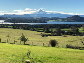 Maravillosa casa en el sur de Chile con hermosas vistas